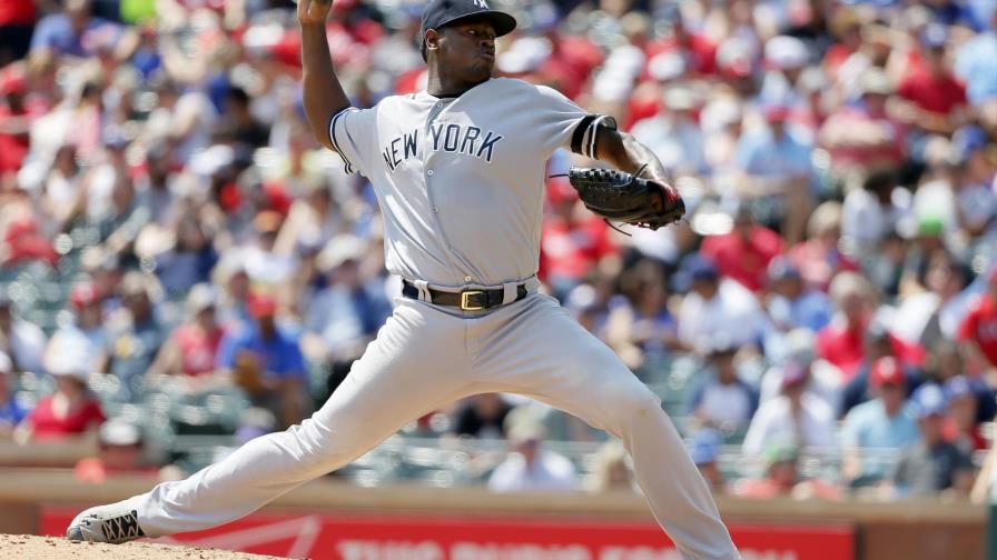 Luis Severino sin decisión en gran jornada monticular; Yankees 3, Texas 1