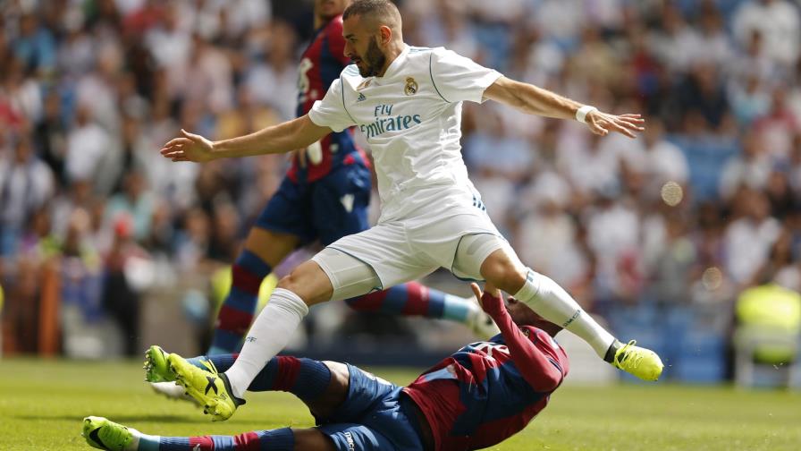 Karim Benzema sufre lesión muscular en Madrid-Levante 