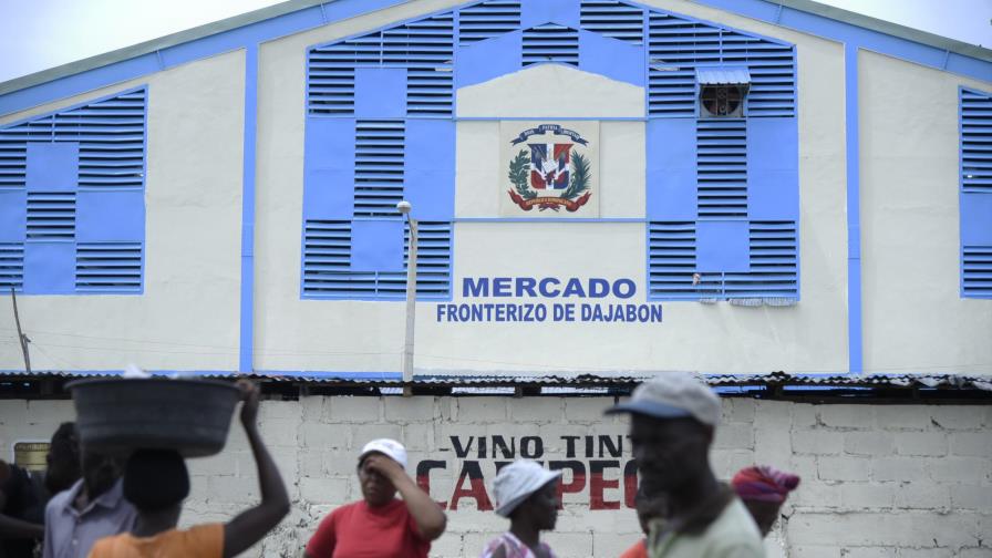 Pocos compradores asistieron al mercado de Dajabón este lunes