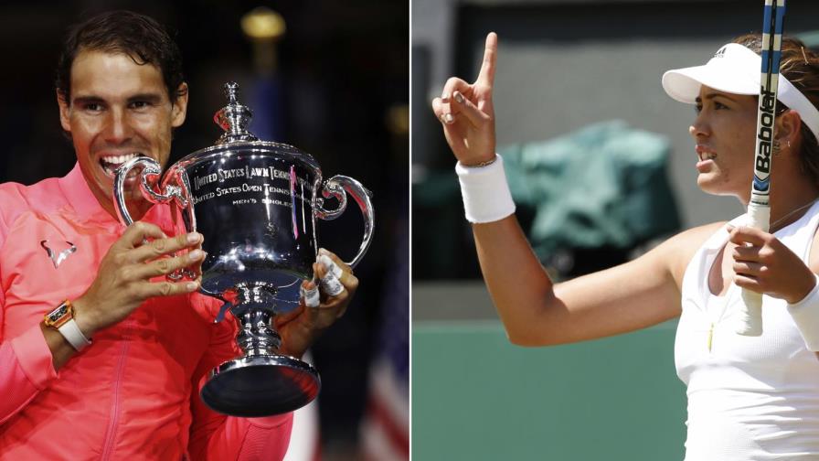 El tenis español toca el cielo con Nadal y Muguruza como números uno El tenis español toca el cielo con Nadal y Muguruza como números uno
