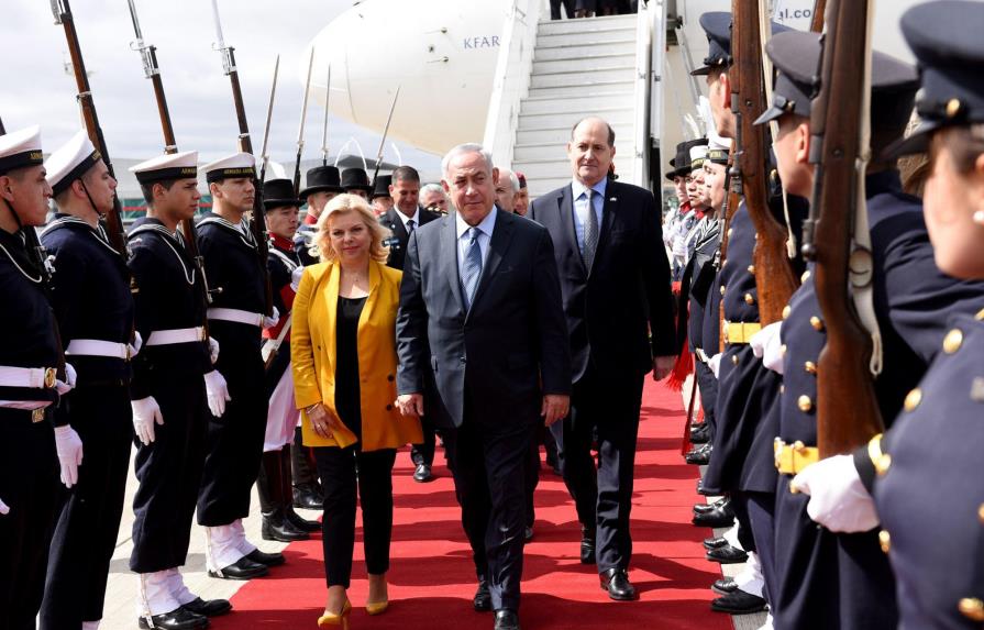 Netanyahu inicia histórica visita a Argentina 