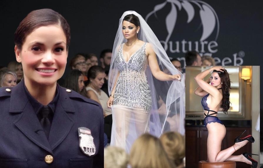Samantha Sepúlveda, la policía dominicana que debuta como modelo en Semana de la Moda 2017 