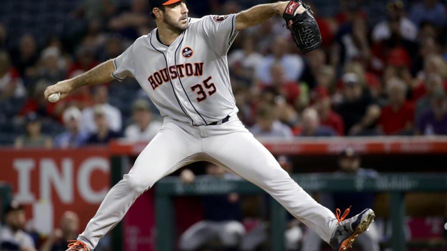 Justin Verlander brilla en victoria 1-0 de Astros sobre Angelinos 