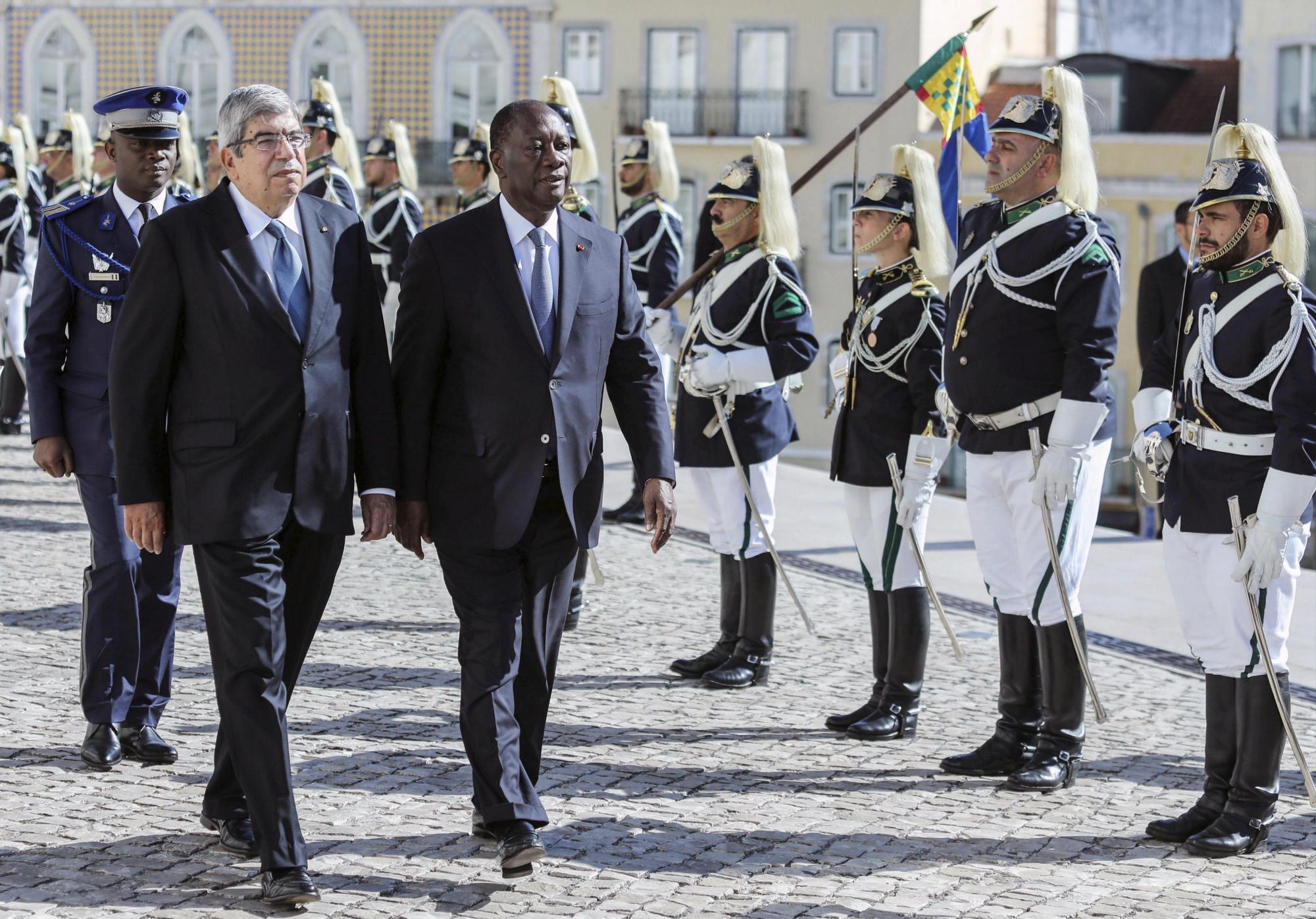 Visita del presidente de Costa de Marfil