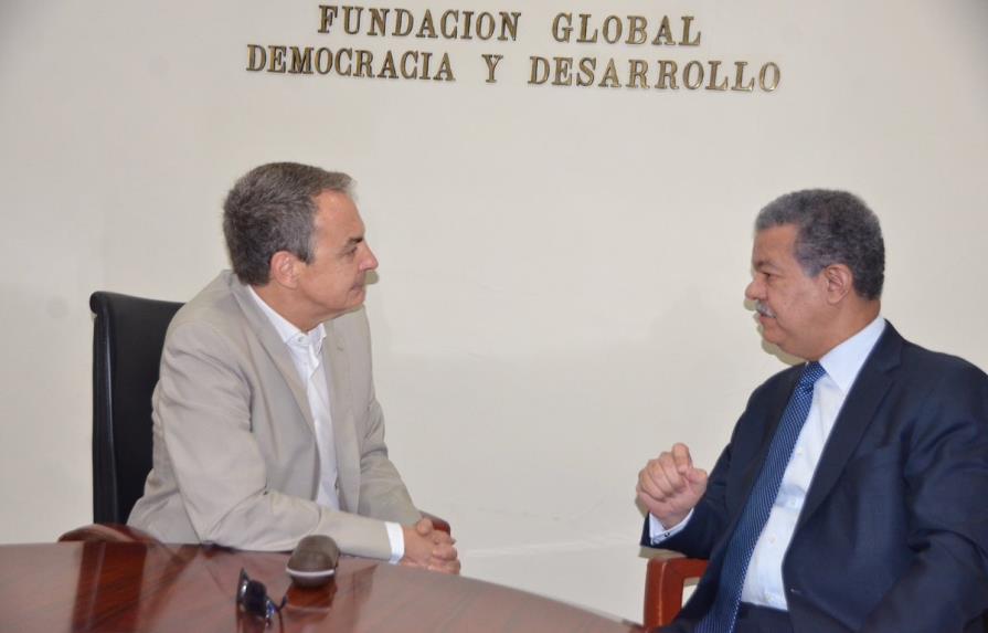 Leonel se reúne con Zapatero para tratar crisis venezolana