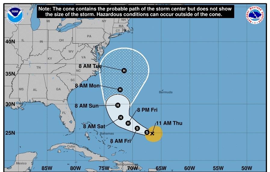 Huracán José se degrada a tormenta tropical, pero se fortalecerá de nuevo