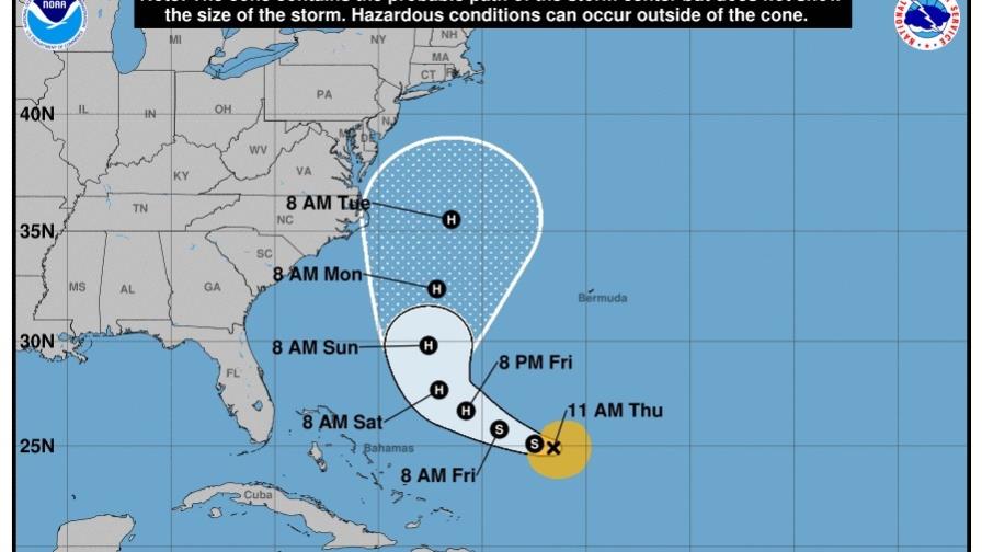 Huracán José se degrada a tormenta tropical, pero se fortalecerá de nuevo Huracán José se degrada a tormenta tropical, pero se fortalecerá de nuevo