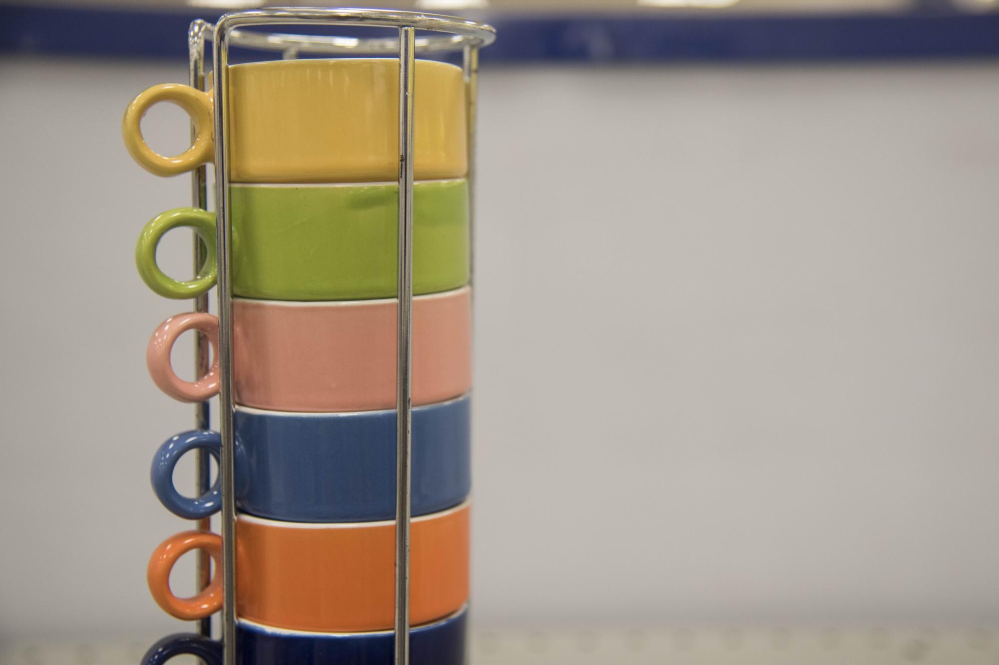 Tazas de colores