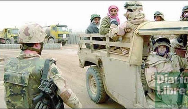 Atacan base militar dominicana en Irak