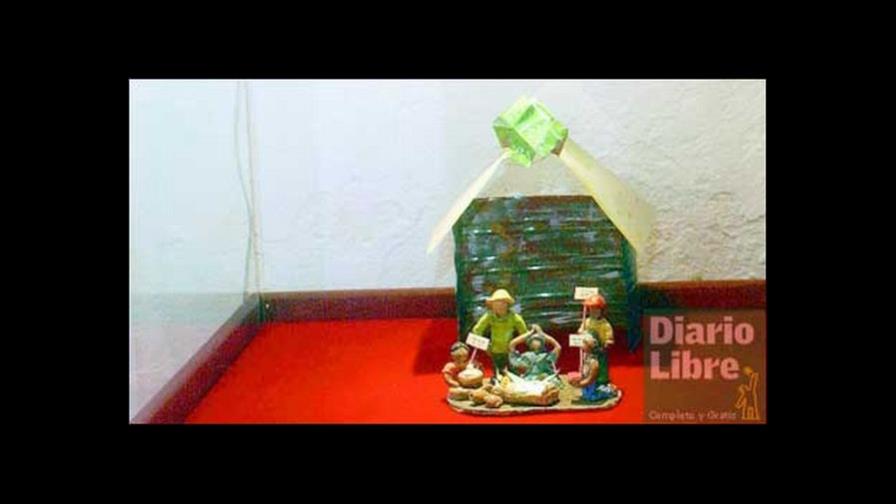 Un nacimiento contestatario en los Dominicos Un nacimiento contestatario en los Dominicos