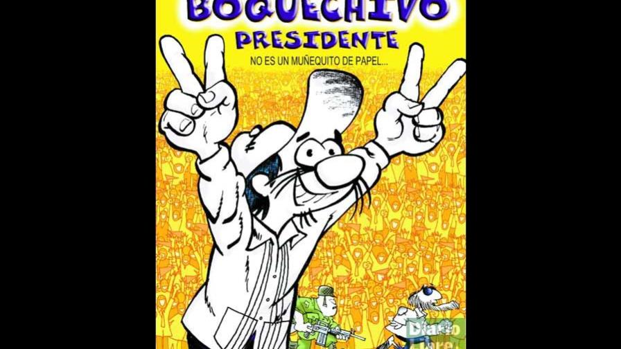Boquechivo cumple 9 años y promete ser presidente