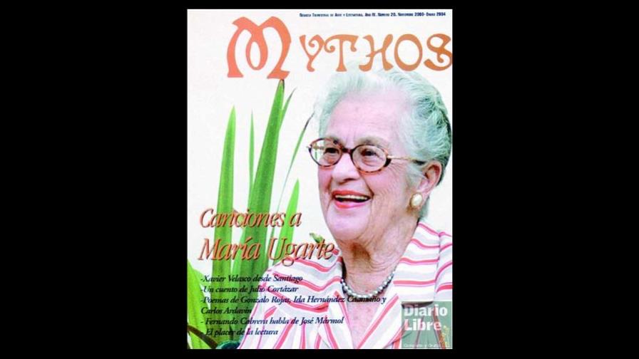 Mythos le dedica un número a María Ugarte