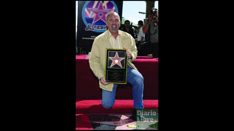 Billy Joel recibe una estrella en el Paseo de la Fama de Hollywood