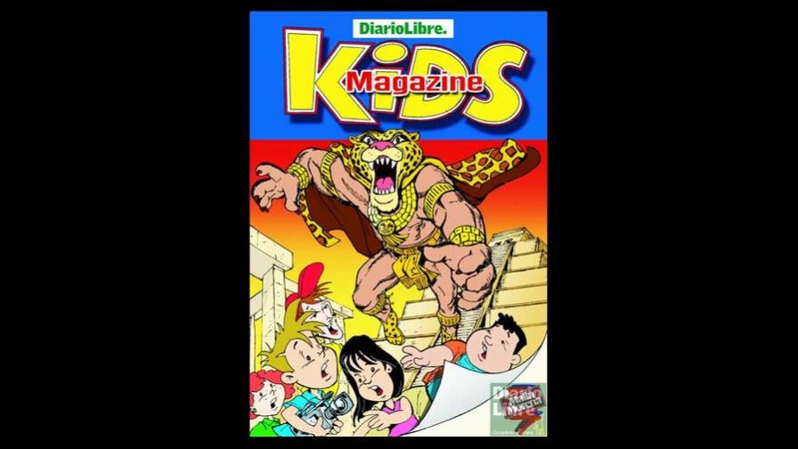 El hombre que dibuja las historietas de Kid Magazine
