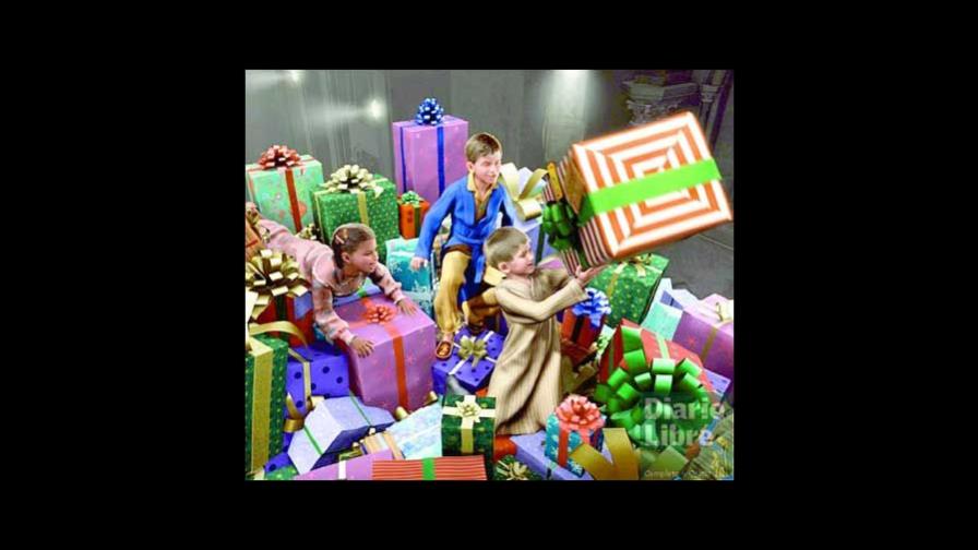 El expreso polar arriba a la estación justo en Navidad