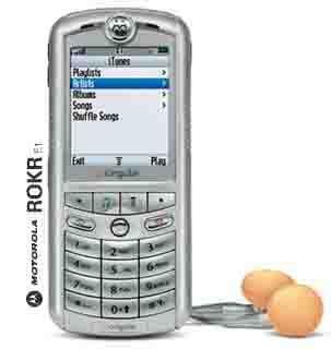 Apple y Motorola introducen celular con capacidad para 100 canciones