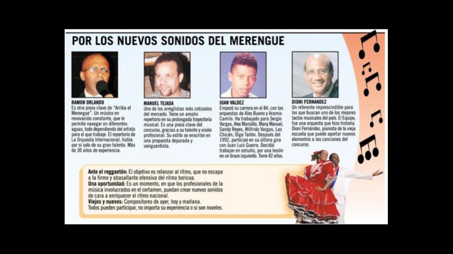 Arreglistas ante el desafío de innovar el merengue