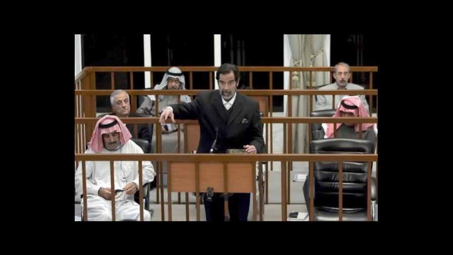 Piden nuevo juicio a Sadam en corte internacional