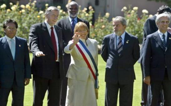 Michelle Bachelet asumió la presidencia de Chile