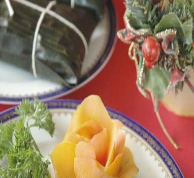 La preponderancia humeante de los pasteles en hoja