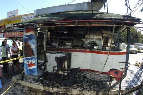 Al menos 15 quemados por incendio en negocios