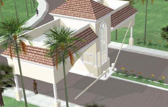 Tres residenciales en uno