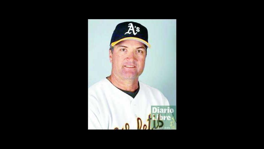 Bob Geren, mánager de Atléticos de Oakland