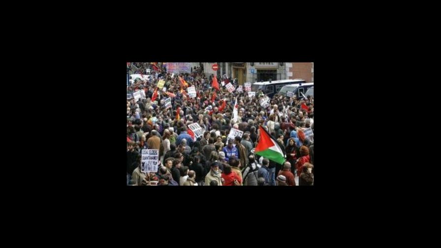 Protestas en tercer aniversario de guerra Irak