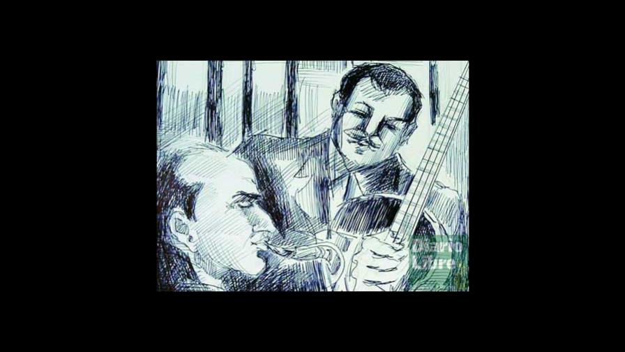 Cuando el jazz se torna líneas en los dibujos