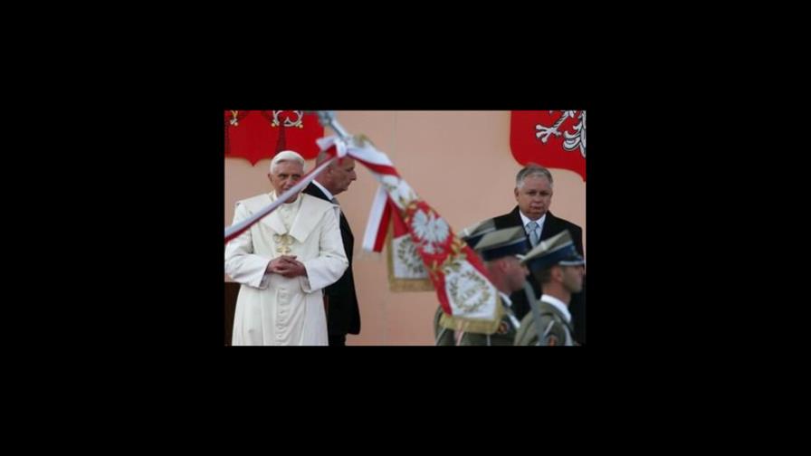 Benedicto XVI inicia su visita a Polonia, país de Juan Pablo II Fotos