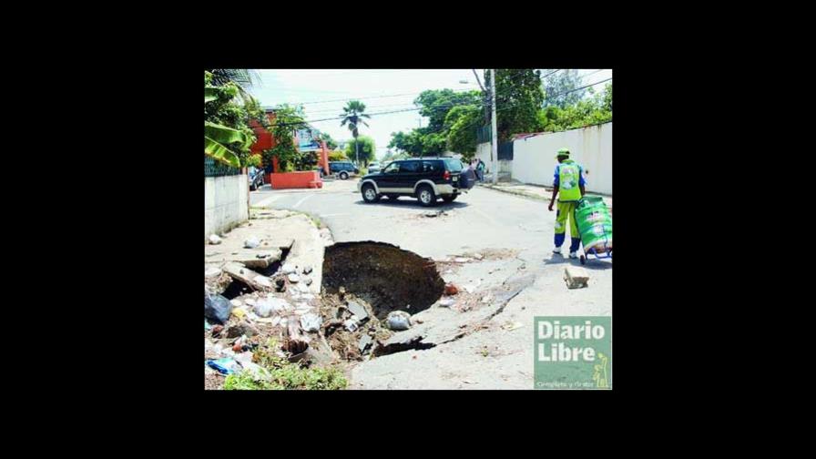 Una esquina de terror en el sector de Los Prados