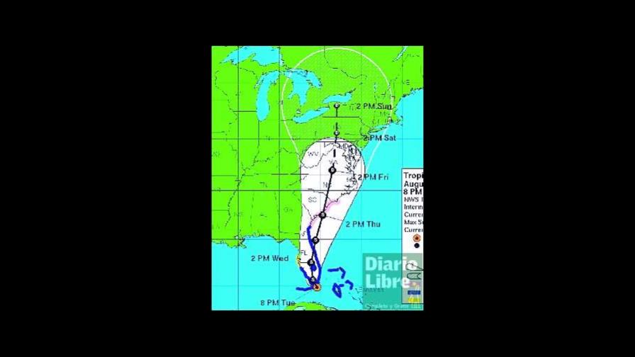 Florida respira tras el paso de Ernesto