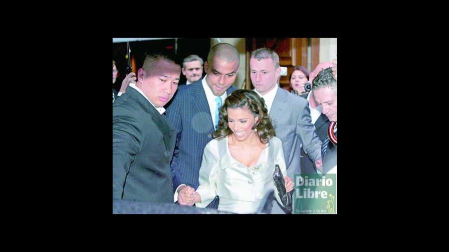 Eva Longoria y Tony Parker ya son marido y mujer; se casaron ayer