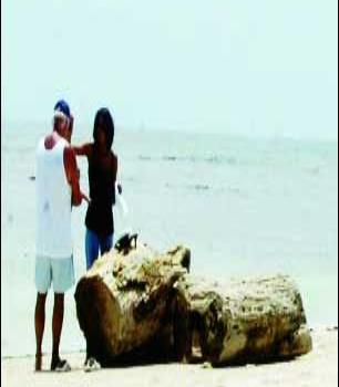 Remolinos en playa Juan Dolio: peligro sin aviso