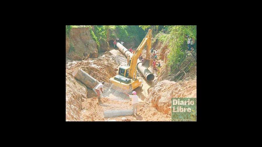 Diez días después ya hay servicio de agua en Moca