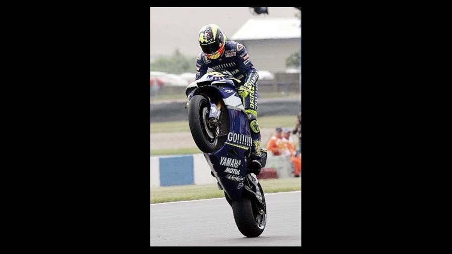 Valentino Rossi espera poder ganar tras lograr la pole en Cataluña