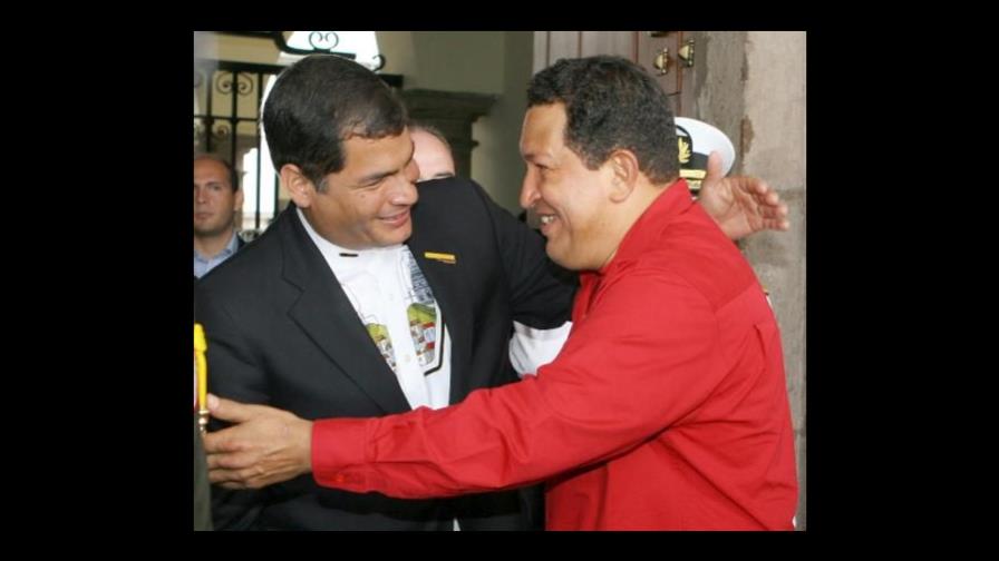 Correa y Chávez destacan necesidad de unidad para mantener libertad