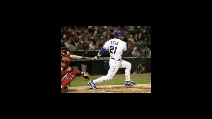 Sammy conectó cuadrangular, pero Batista le ganó a los vigilantes