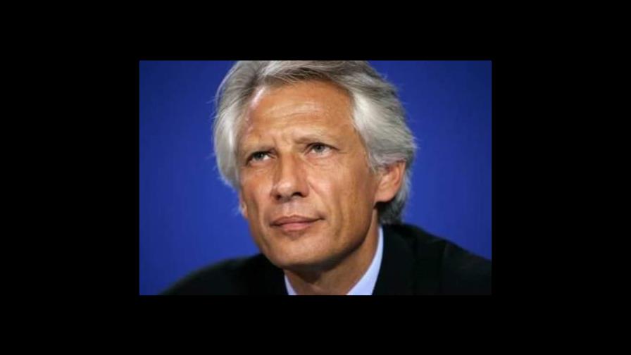 Villepin dimite como primer ministro del Gobierno de Francia