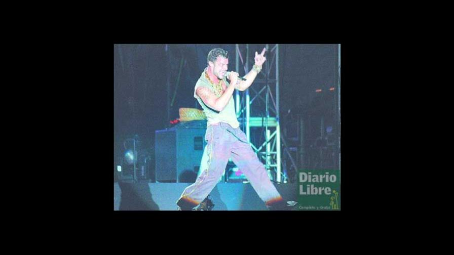 Ricky Martin a casa llena en el Quisqueya Ricky Martin a casa llena en el Quisqueya