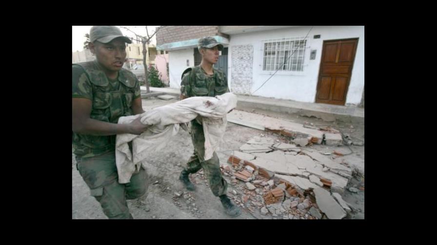 Fuerte réplica de terremoto en Perú