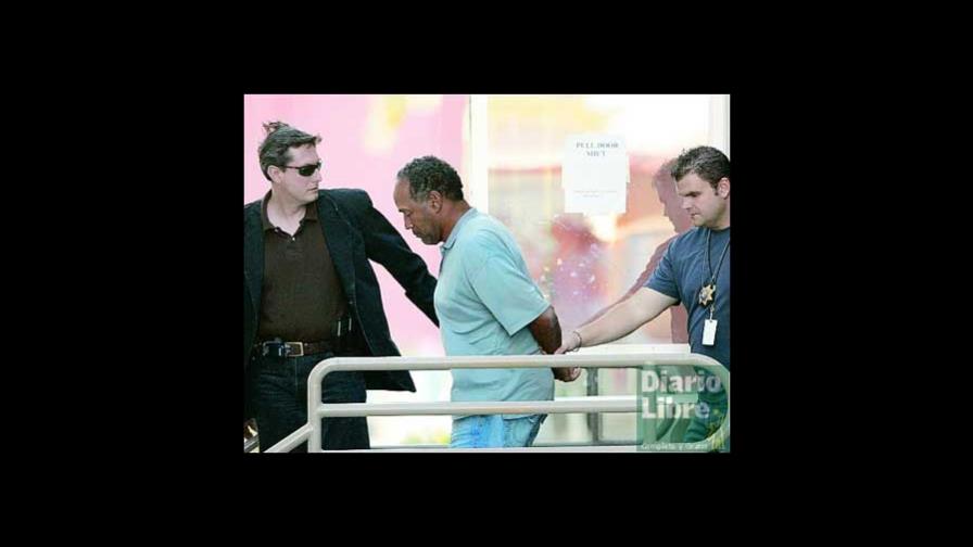 Arrestan a O. J. Simpson en Las Vegas por presunto robo
