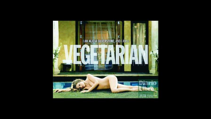 Alicia Silverstone aparece desnuda en una publicidad