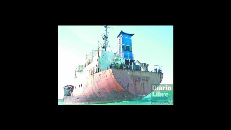 Honduras se hará cargo del barco Konstantinos encallado en Beata