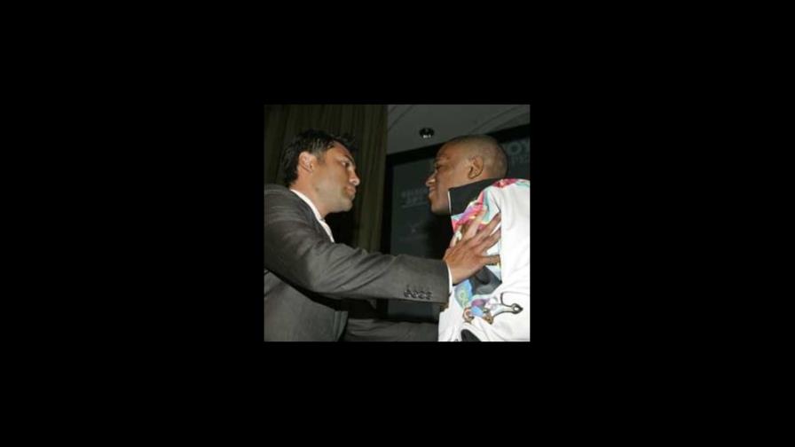 Oscar de la Hoya promete dar paliza a Floyd Mayweather en pelea El mundo a la espera
