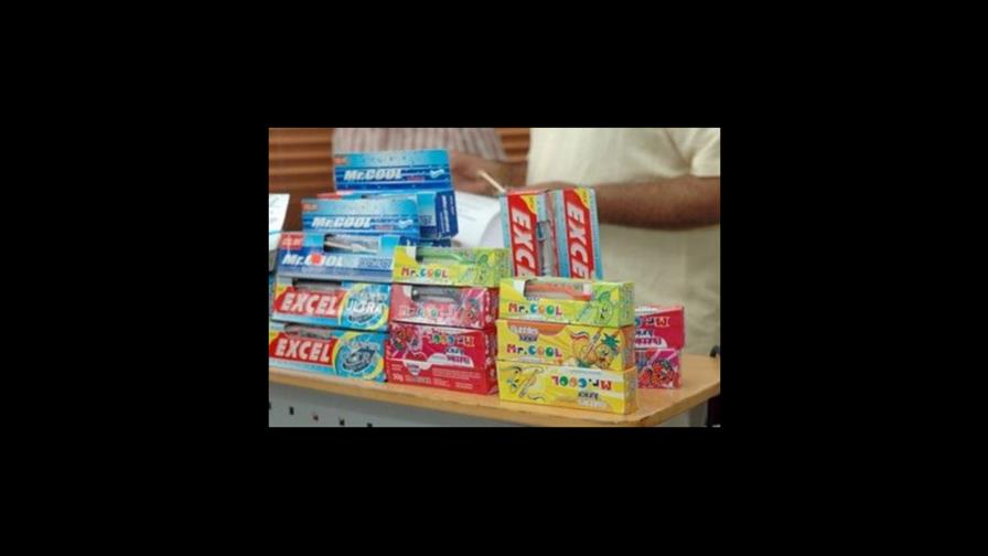Decomisan 200 mil unidades de pastas contaminadas