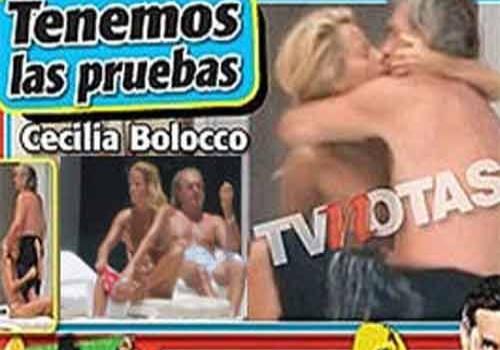 Revista publica fotografías de Bolocco con Marocchino Revista publica fotografías de Bolocco con Marocchino