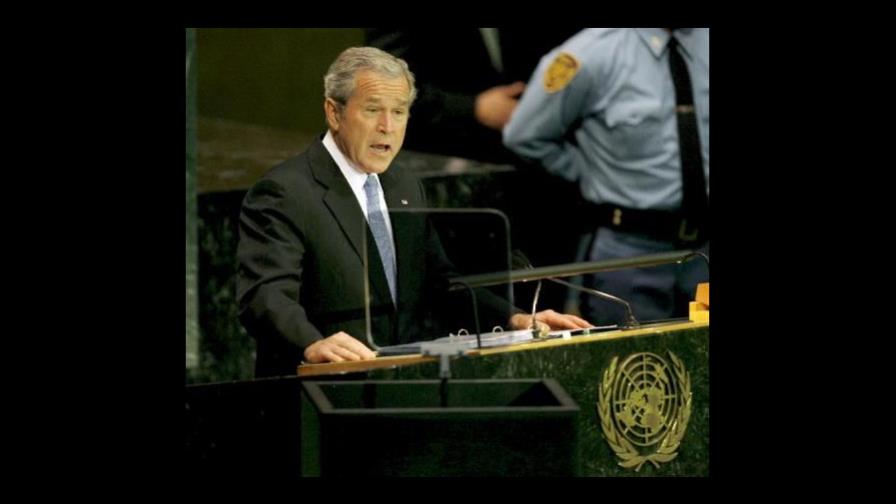 Bush defiende lucha contra tiranía y anuncia sanciones contra Birmania