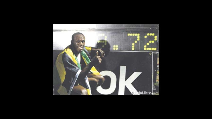 Bolt bate el récord de los 100 metros