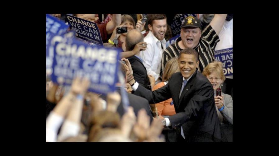 Barack Obama, primer negro que competirá por la Casa Blanca